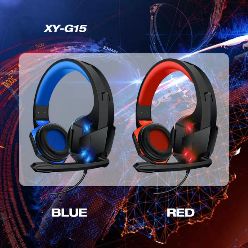 Casque de jeu LED