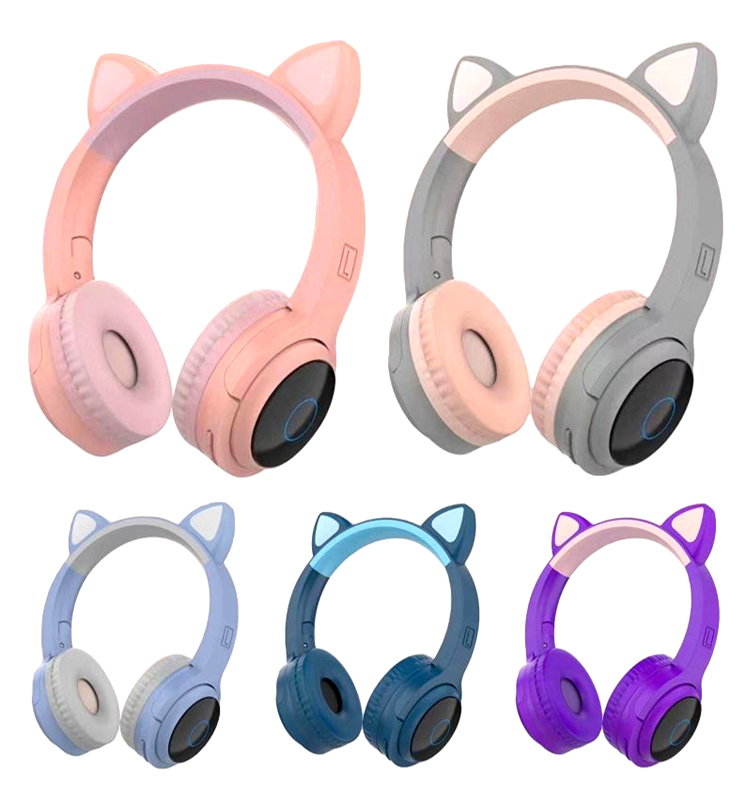 Écouteurs d'oreille de chat pour PS5